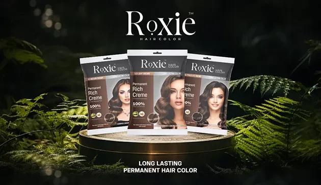 Roxie 01 Natural blBlack Hair Dye 100% Long Lasting