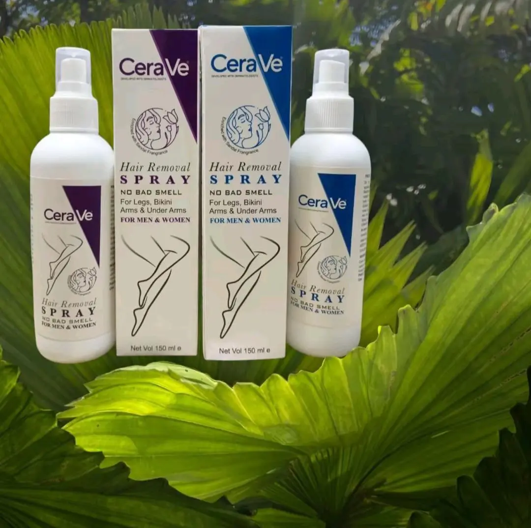 CeraVe Hair Removal Spray for Men Women No Bad Smell