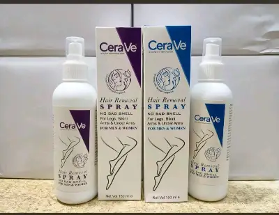 CeraVe Hair Removal Spray for Men Women No Bad Smell 2