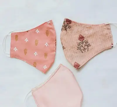 Cotton Printed Face Masks Pack of 5 4