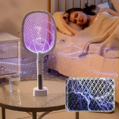 M4 2-in-1 Electric Mosquito Swatter Lamp 2