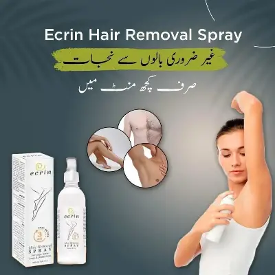 Ecrin Hair Removal Spray for Smooth Skin