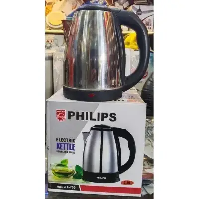 Philips Electric Kettle | 2L Stainless Steel Black 2
