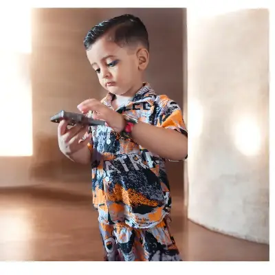 Kids Summer T-Shirt 1-3Yr Random Colors Collar 3