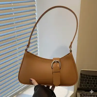 Women's Rexine Plain Shoulder Bag 2