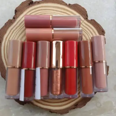 Multicolor Long Lasting Lip Gloss Set for Eid Party Wear